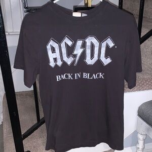 H&M Gray Graphic T-Shirt